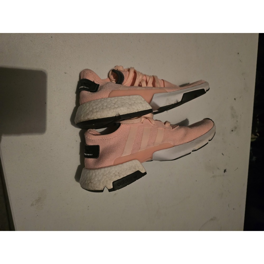 Men Adidas Pink Ultraboost Running Shoes View 3